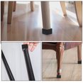 thumbnail image 3 of PAMINGONO 8Pcs Chair Leg Protectors Black Covers for Table and Chair Feet Furniture, 3 of 7
