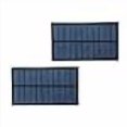 thumbnail image 3 of Treedix 2 Pcs 5.5V 1.6W Colle pour Panneau Solaire en Polysilicium Chargeur de Batterie Solaire Kit de Module de Panneau Solaire Mini Petit Silicium Encapsulé dans une Résine Étanche (1.6W), 3 of 4