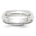 thumbnail image 1 of 10KW 5mm Half Round with Edge Band Size 12.5 Size 12.5, 1 of 3