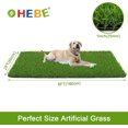 thumbnail image 2 of Artificial Grass Turf Rug Grass Mat 2x6 Ft Dog Pee Pads Potty Training Rug with Drainage Holes Fake Grass Patch Turf Carpet Door Mat for Dog Pets Patio Lawn Landscape Balcony, 2 of 14