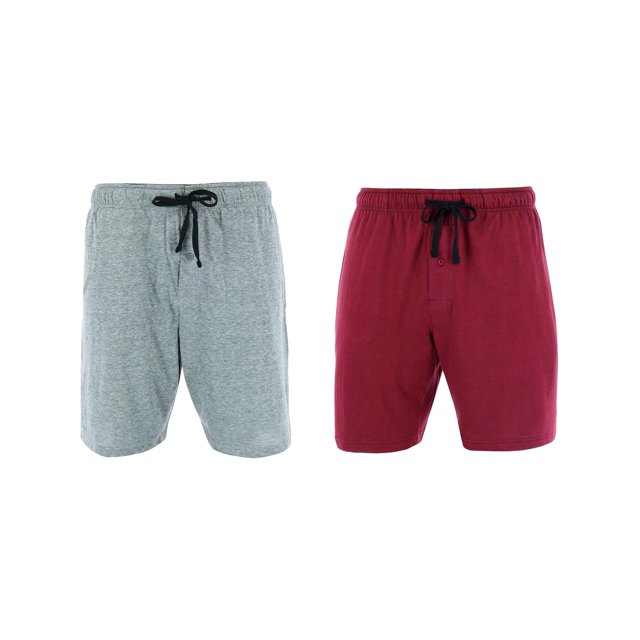 Hanes Short de Pyjama en Tricot (Lot de 2) (Grande Taille pour Hommes)