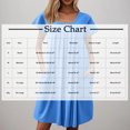 thumbnail image 2 of Ovzne Robes d'Été pour Femmes 2025 Robe d'Été Femmes Chemise de Nuit avec Poches Chemises de Sommeil Manches Courtes Tenue de Nuit devant Plissé Nuisette Col Rond Robe de Nuit Robe d'Été Manches Courtes C, 2 of 6
