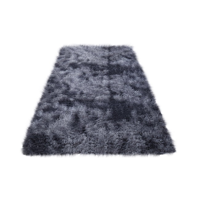 Fesfesfes Modern Area Rug Soft Pile Carpet Non Slip Backing Living Room Bedroom Floor Mat Home Decor Comfortable Necessary Floor Covering