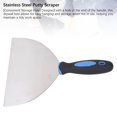 thumbnail image 4 of Stainless Steel Paint Scraper 8 Inch Blade Comfortable Handle Hanging Hole for Putty Wallpaper Paint Plaster 0122 Model, 4 of 7