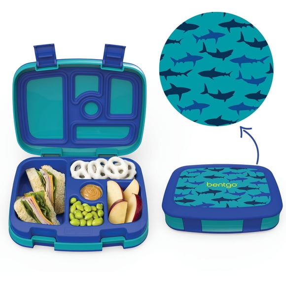 Bentgo Kids Prints Lunch Box, Shark