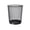 Black, variant on TopLLC Mesh Trash Can, Large Capacity Round Open Top Metal Wire Waste Basket, Lightweight & Sturdy Recycling Trash Bins Anti-Odor Garbage Container for Bedroom Office School Kitchen Bathroom
