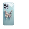 thumbnail image 2 of EGNMCR Phone Case Flat Pattern Glass Cover, Pattern Fashion Cute Soft TPU Shockproof Cover Phone Cover, 2 of 2