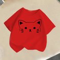 thumbnail image 1 of Rbaofujie T-Shirts Graphiques à Manches Courtes pour Filles et Tout-Petits, 1 of 8