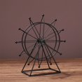 thumbnail image 1 of European Creative Metal Crafts Iron Ferris Wheel Model Decorations Home Wine Cabinet Porch Decoration, 1 of 7