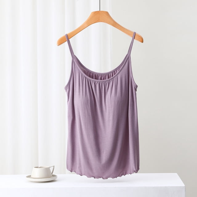Favori des Clientes, Chemisier Femme Uni Décontracté Mode Col Rond Coupe Régulière Sans Manches Vêtement de Nuit, Coton Doux, Tenue de Nuit, Sommeil Confortable, Tenue d'Intérieur Légère et Aérée, Sopatenor