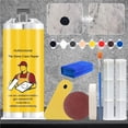 thumbnail image 1 of JZCHUNTOY Tile Crack Repair Kit, 23 Pieces Set With Putter Scraper Duster Brush Masking Tape Sandpaper Pigment Cloth, Fast Fixing Adhesive Filler, For Ceramic Tiles Floor Holes Scratches Renovation, 1 of 9