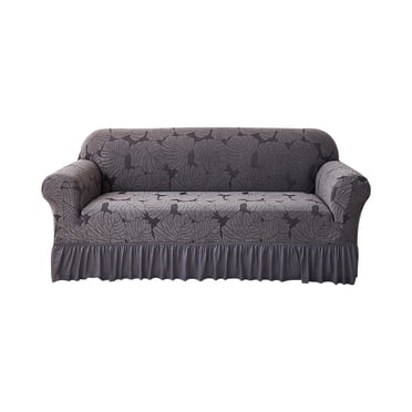 Couch Cover for Dogs Reversible Couch Cover for Cushion Couch Sofa Cover for Dogs Water Resistants Furniture Protector Cover with Foam Sticks Elastic Straps for Pet Cats Couch Cushion Covers