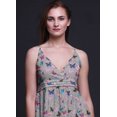 thumbnail image 2 of Bimba Robe de Plage Bohème Longue Sans Manches à Bretelles Imprimée Papillon pour Femmes - Grand, 2 of 6