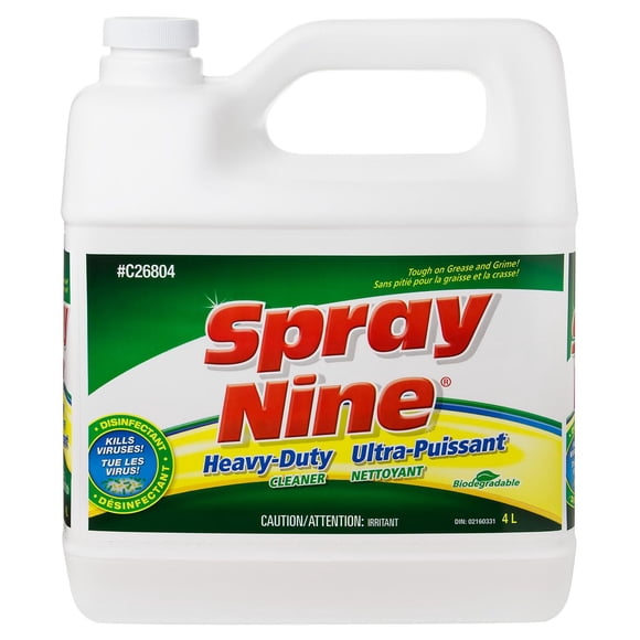 Nettoyant désinfectant ultra-puissant Spray Nine