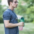 thumbnail image 2 of RXIRUCGD Large Kettle;1L Large-capacity Sports Water Cup, Space Cup, Graduated Color Straw Plastic Cup, Student Children's Water Bottle, 2 of 3