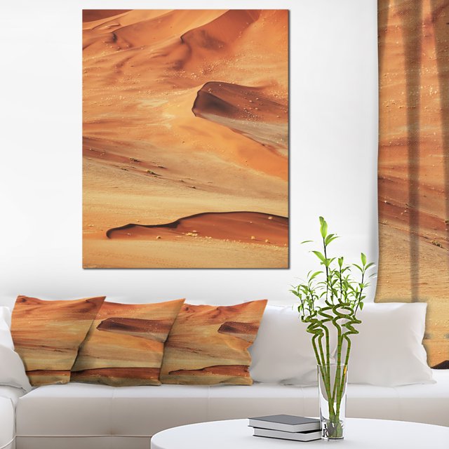 Beautiful Brown Sand Desert - Landscape Wall Art on Canvas