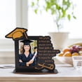 thumbnail image 2 of pdqouc Graduation Photo Frame 6.5x7.9 inch Photo Frame Desktop Graduation Photo Frame Display Photo Suitable for Home Room Decoration Suitable for Friends Family Graduates As Souvenirs, 2 of 9