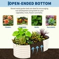 thumbnail image 2 of AKDSteel Galvanized Raised Garden Bed, Metal Planter Box For Vegetables, Flowers, And Herbs, Rust-Resistant Outdoor Garden Solution, 2 of 8