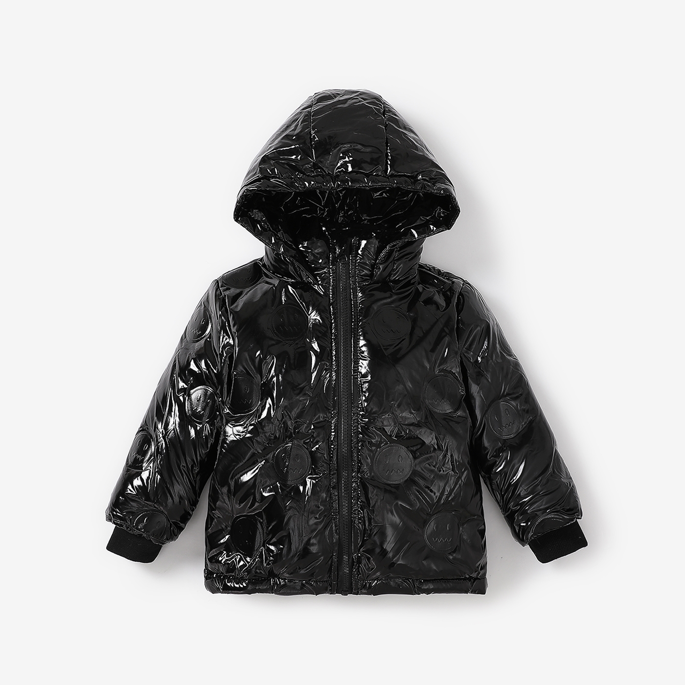 PatPat Kid Boy/Kid Girl Hooded Metallic Cotton-Padded Jacket
