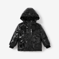 thumbnail image 1 of PatPat Kid Boy/Kid Girl Hooded Metallic Cotton-Padded Jacket, 1 of 6