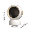 thumbnail image 3 of Space Heater Small Compact Desktop Heater for Home and Office Use, 3 of 6