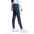 thumbnail image 3 of Levi’s Women’s 710 Super Skinny Jeans, Indigo, 24 (US 00) R, 3 of 4