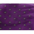 thumbnail image 4 of oneOone Georgette Viscose Fabric Lotus Block Printed Fabric 1 Yard 42 Inch Wide, 4 of 4