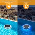thumbnail image 4 of KAKOWELY Lumière Flottante pour Piscine Solaire Lumière Flottante Étanche pour Piscine Jardin Cour, 4 of 5