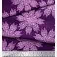 thumbnail image 3 of Soimoi Polyester Crepe Fabric Mandala Decorative Decor Fabric Printed Yard 42 Inch Wide, 3 of 3