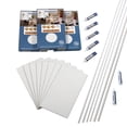 thumbnail image 1 of PALISADE 25.6in x 14.8in Vinyl Wall Tile Shower Kit in Dusty Pearl, 1 of 6