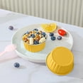 thumbnail image 2 of kjfeif Clearance 50PCS Reusable Round Aluminum Foil Tin Cups Aluminum Foil for Air Fryer, Disposable Mini Cake Containers Flan Molds for Pudding, Souffle, Party, Wedding, 2 of 4