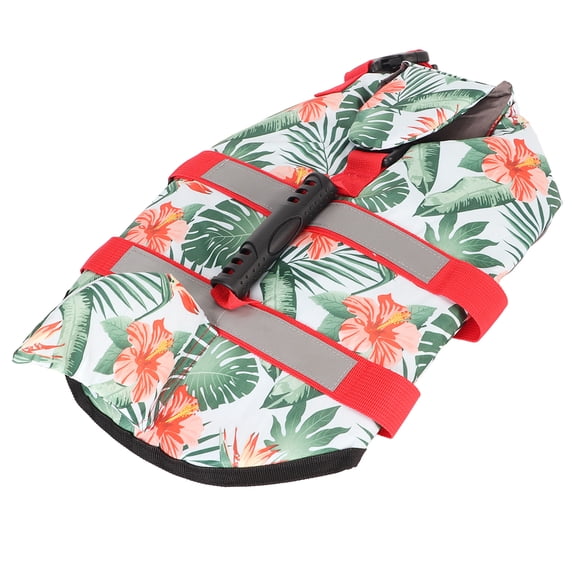Gilet de Sauvetage pour Animal, Gilet de Sauvetage pour Chien Hawaïen Gilet de Sauvetage pour Chien Gilet de Natation pour Chien Haut de Gamme