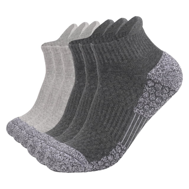 FhsagQ Chaussettes Chaussettes pour Femmes Filet de Pêche pour Femmes Lot de 6 Chaussettes Épaissies à Base de Serviette Chaussettes de Randonnée pour Absorber la Sueur Mi-Mollet Chaussettes de Sport de Course Chaussettes pour Femmes Chaussettes Ouvertes à l'Entrejambe pour Femmes Robe Argent P