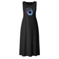 thumbnail image 4 of RKSTN Robes pour Femmes 2023 Mode Été Décontracté Col Rond Sans Manches Jupes Maxi Poches Vacances Couleur Unie Plage Longue Robe avec Imprimé Graphique, 4 of 4