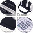 thumbnail image 3 of RKSTN Pencil Case Large Capacity Large Mesh Mesh Case With 2 Compartments, Multifunction Transparent Handheld Bag For Pencils, Transparent Makeup Bag For Teens, Students Pencil Pouch for School, 3 of 7