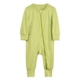 thumbnail image 1 of 2025 Cotton Three Shirt Birthday Rompers Footless Pajamas Zipper Suits for Boys Long Sleeve Sleeper, 1 of 4