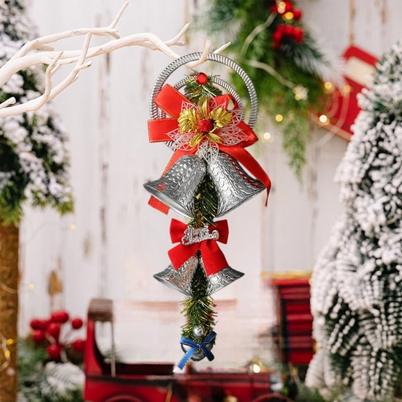 Tyidzon Christmas Bells Christmas Tree Hanging Decoration Christmas Decoration Accessories Santa Claus Bells Christmas Gift Hanging Decoration
