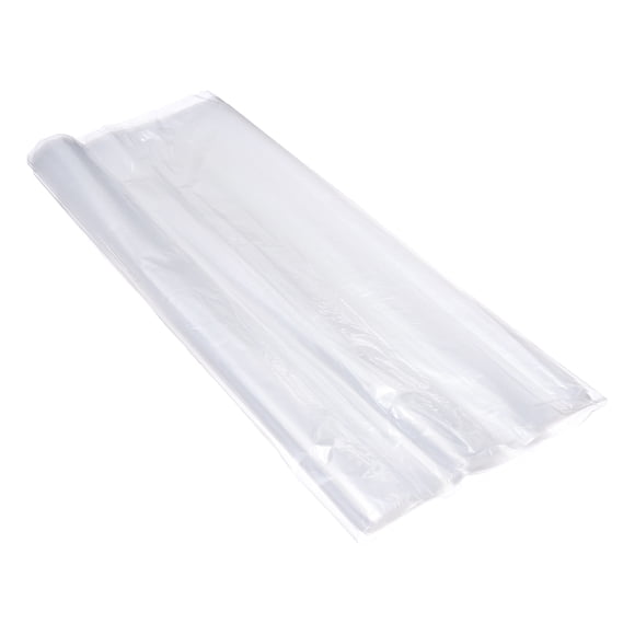 Unique Bargains 30 Pcs Sacs en Plastique Transparents Plats Ouverts en Poly 16x20 Pouces 1 Mil Sacs d'Emballage pour Éprouver Pain, Pâte
