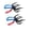 A, variante sur Wzzjkit Pince de Contrôle de Poisson en Métal 2 Pcs Pince d'Équipement de Pêche Équipement de Pêche