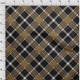 thumbnail image 3 of oneOone Cotton Flex Fabric Tartan Check Print Fabric BTY 40 Inch Wide, 3 of 4