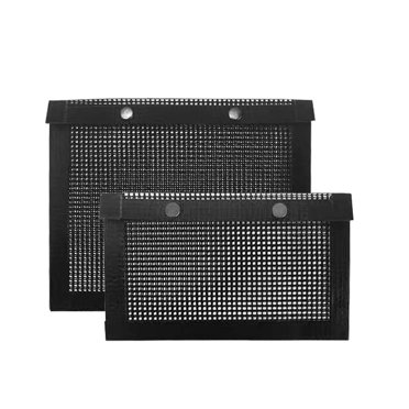 2 Pcs Sacs de Grillage pour Barbecue Intérieur Extérieur Antiadhésifs