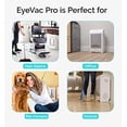 thumbnail image 4 of EyeVac PRO Aspirateur Stationnaire Sans Contact - Aspirateur Professionnel de 1400 Watts avec Capteurs Infrarouges Actifs, Filtration Haute Efficacité, Bac Sans Sac (Design White), 4 of 5