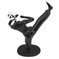thumbnail image 4 of Resin Figure Statue, Decorative Abstract Musician Sports Men Figurines For  Decor Black, 4 of 8