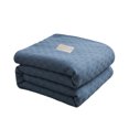 thumbnail image 2 of Oefntac Savings Cotton Bed Blanket Twin Cotton Thermal Blanket Lightweight Bed Throw Breathable Soft Comfortable Blanket For All Season, 2 of 6