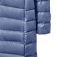 thumbnail image 4 of RKSTN Puffer Jacket Womens Lightweight Removable Hood Lightweight Down Jacket Mid-length Plus Size Zipper Thin Jacket with Pockets, 4 of 7