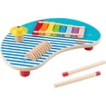 thumbnail image 1 of Fisher-Price-Table musicale en bois avec instruments de percussion, 1 of 6