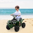 thumbnail image 3 of Costway 12V Battery Powered Kids Ride On ATV Electric 4-Wheeler Quad Car with  MP3 & Light, 3 of 10