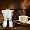 thumbnail image 2 of Cafevello Cafetière en Acier Inoxydable pour Cuisinière pour Café Italien, 2 of 3