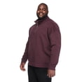 thumbnail image 4 of George Big Men's Quarter Zip Sweatshirt, 4 of 6