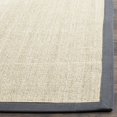 thumbnail image 3 of Safavieh Natural Fiber Square Rug in Marble / Grey, 3 of 4